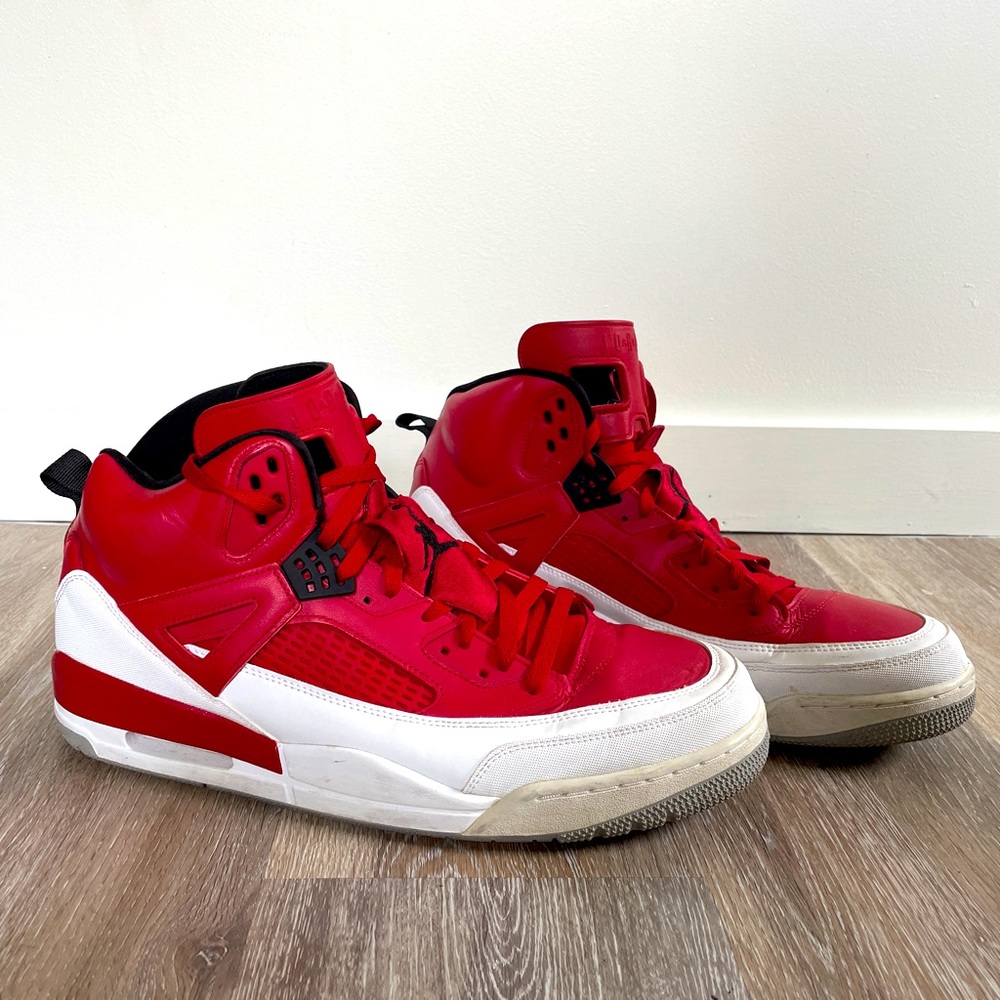 Jordan Red Spizike Size 16
